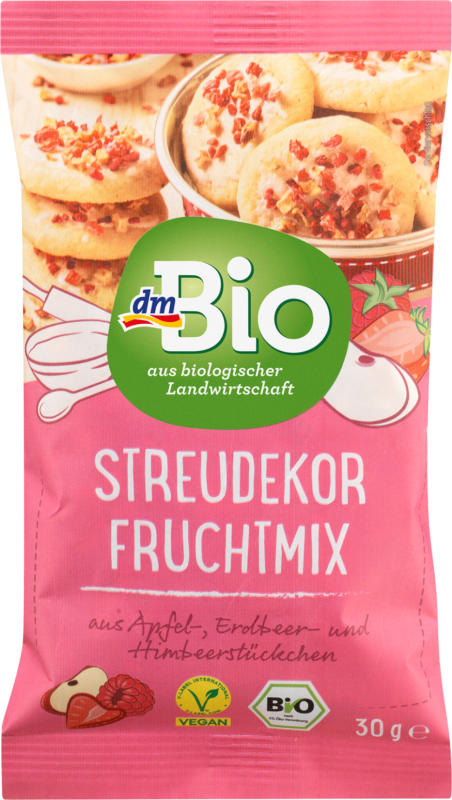 dmBio Streudekor Fruchtmix, vegan