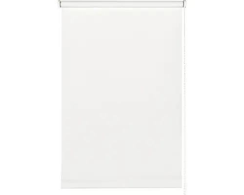 Klemmrollo mit Seitenverspannung ohne Bohren uni weiß 90x210 cm inkl. Klemmträger