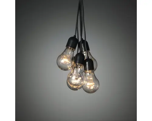 20er LED Biergartenkette Konstsmide bernstein