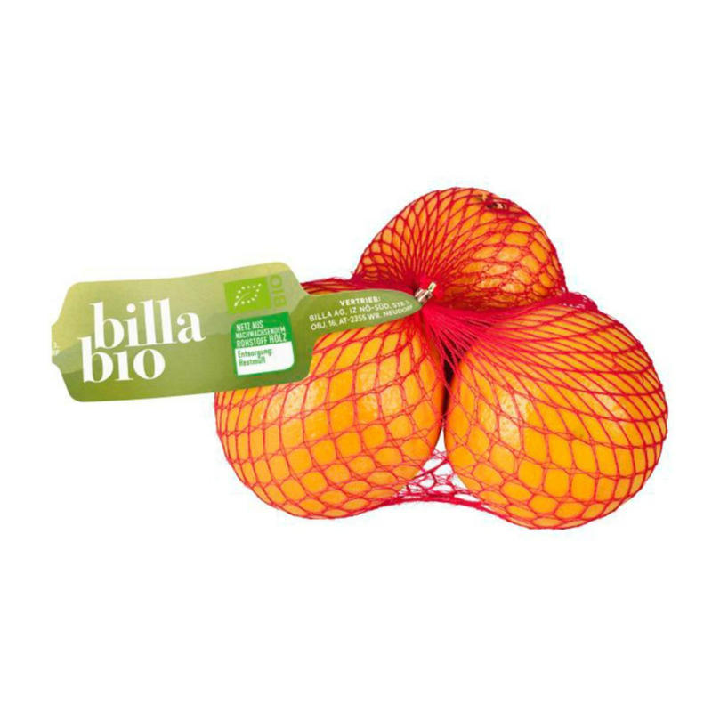BILLA Bio Orangen aus Südafrika / Ägypten