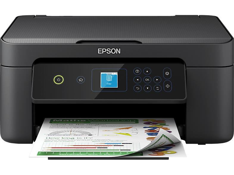 Epson Multifunktionsdrucker Expression Home XP-3205, 5 S/min Farbe, 3.7 cm LCD, Duplex, Wi-Fi, Tinte, Schwarz