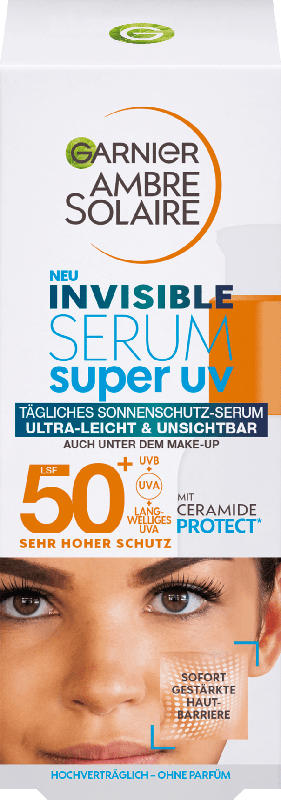 Garnier Ambre Solaire Invisible Serum super UV Sonnenschutzserum