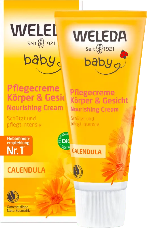 Weleda baby Pflegecreme Körper & Gesicht Calendula
