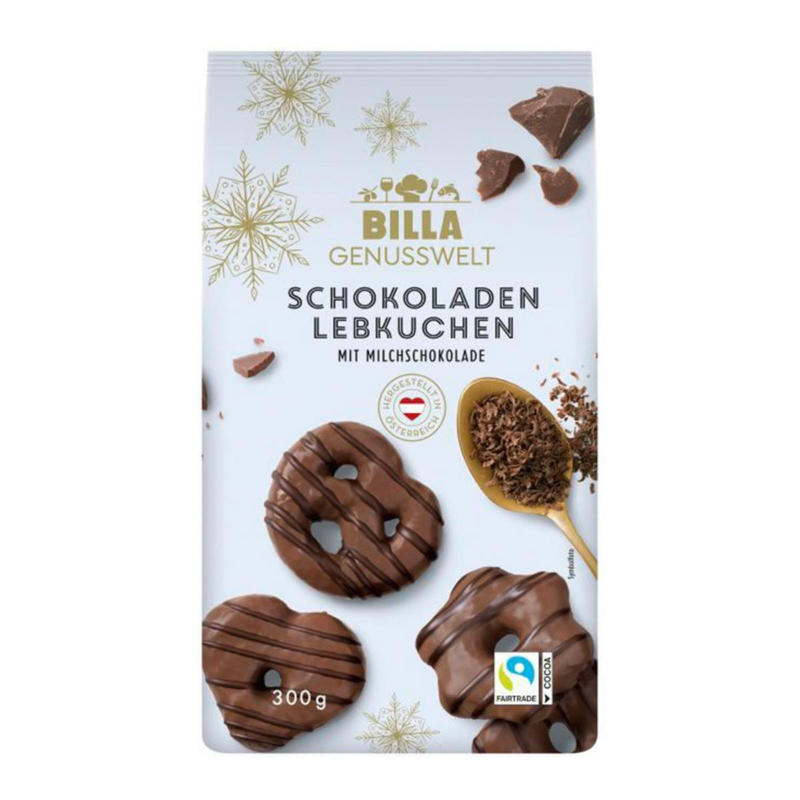 BILLA Genusswelt Schokoladenlebkuchen