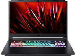 Acer Gaming Notebook Nitro 5 AN517-41-R01J, R9-5900HX, 16GB RAM, 1TB SSD, RTX 3070, 17.3 Zoll WQHD 165Hz, Win11, Schwarz/Rot