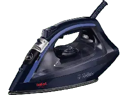 Tefal FV1713 Virtuo Dampfbügeleisen (2000 Watt, Schwarz, Blau)