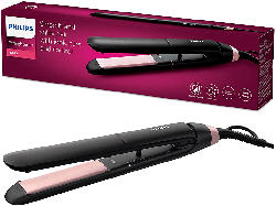 Philips BHS378/00 ThermoProtect Glätteisen (Keramik, Temperaturstufen: 6, Schwarz, Rosa)