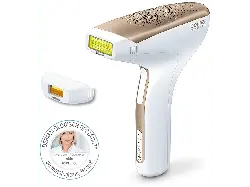 Beurer IPL Velvet Skin Pro IPL-Haarentfernungsger&auml;t (Wei&szlig;, mit 2 Auf&auml;tze, Akkubetrieb)