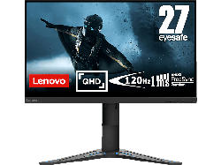 Lenovo G27qe-20 Gaming Monitor, 27 Zoll WQHD, 1ms MPRT, 350cd, 100Hz, IPS, 99% sRGB, Raven Black