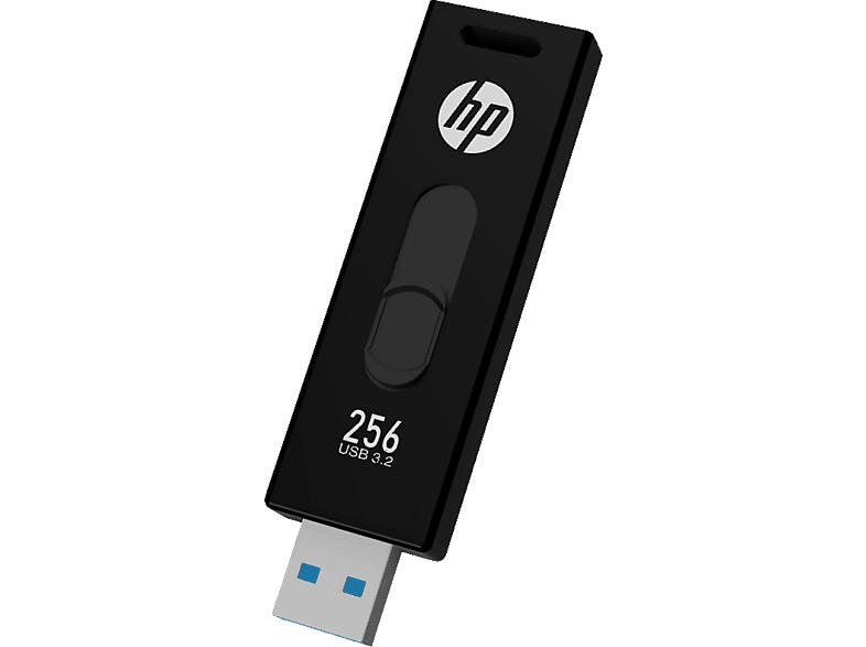 HP 256GB USB-Stick x911w, USB 3.2 Gen1x1 Type A, R410/W300 MB/s, Schwarz