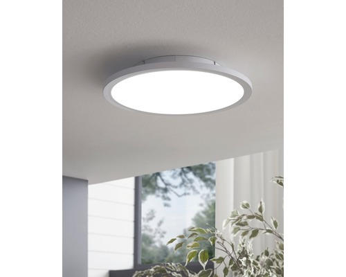 LED Deckenleuchte Sarsina Ø 30 cm 17 W 2200 lm 4000 K neutralweiß IP 20 weiß