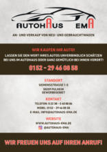 Autohaus EMA Pulheim: Wir kaufen Ihr Auto!