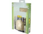 Hornbach Winter-Deko-Haube FloraSelf Protect XL Hirsch-Motiv 1,1x1,1 m beige