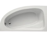 Hornbach Raumsparbadewanne Ottofond Campus Modell B 918001 160x90 cm weiß