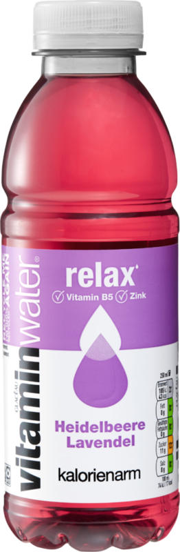 Glacéau Vitamin Water Relax, 50 cl