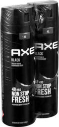 Axe Deo Bodyspray Black , 2 x 200 ml