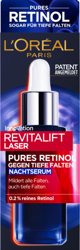 L’Oréal Anti-Falten-Nachtserum Revitalift Laser, 30 ml