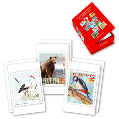 Box de cartes postales motifs d’animaux