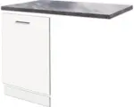 Hornbach Geschirrspülerblende Flex-Well Lucca weiß 110x85x60 cm
