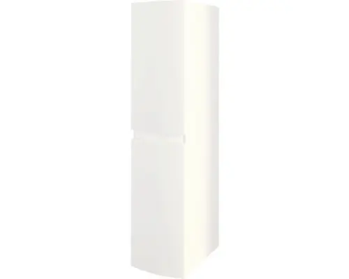 Hochschrank Baden Haus Vague 30x130x39 cm weiß matt