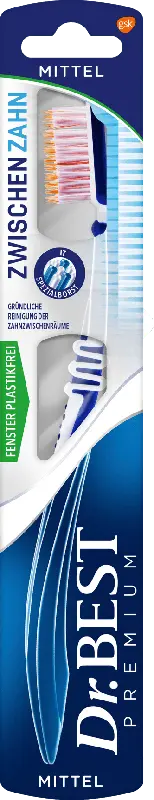 Dr. Best Zwischenzahn Zahnbürste Mittel sortiert