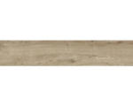 Hornbach Feinsteinzeug Bodenfliese Limewood Roble 23,3x120,0 cm braun matt