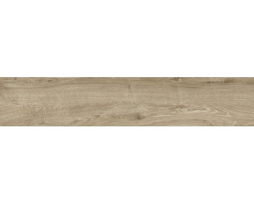 Feinsteinzeug Bodenfliese Limewood Roble 23,3x120,0 cm braun matt