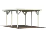 Hornbach Einzelcarport Palmako Karl 11,7 m² 360x512 cm natur