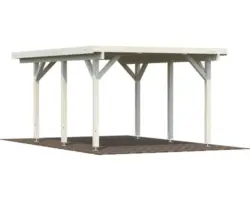 Einzelcarport Palmako Karl 11,7 m² 360x512 cm natur