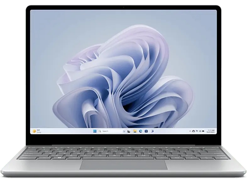 Microsoft Surface Laptop Go 3, 12.4 Zoll, Intel® Core™ i5-1235U, 8 GB RAM, 256 SSD, Windows 11 Home (64 Bit), Iris® Xe, Platin