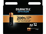 MediaMarkt Duracell AA Optimum Batterie, 12er Pack - bis 19.10.2024