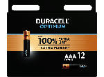 MediaMarkt Duracell AAA Optimum Batterie, 12er Pack - bis 19.10.2024