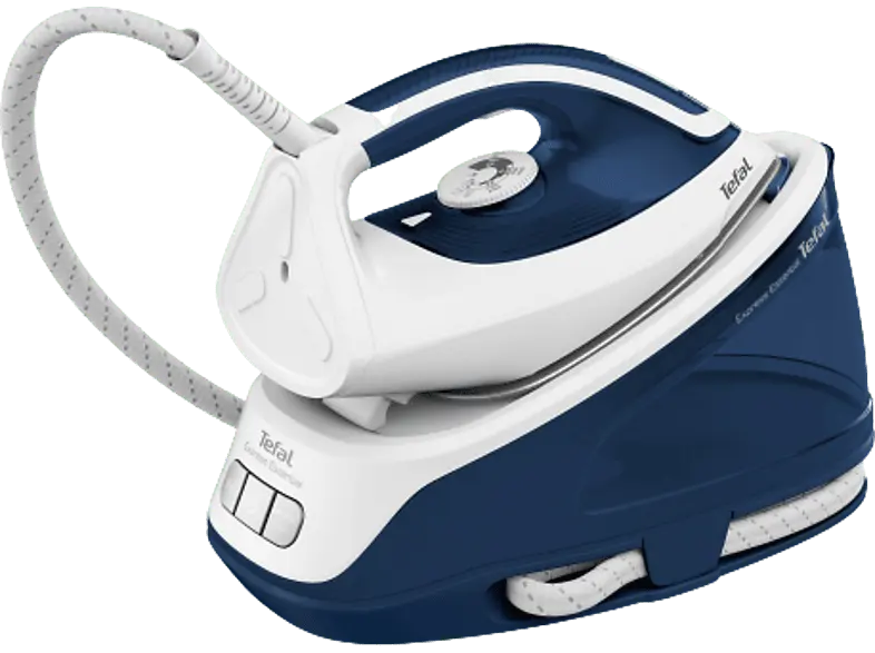 Tefal SV 6116 Express Essential Dampfbügelstation (5,3 bar, 2200 Watt, 1,4 l Wassertank, Blau)