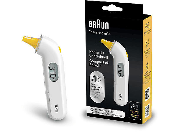 Braun IRT3030 ThermoScan® 3 Ohrthermometer