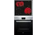 Bosch HEF133BS1 + NKN645GA2E, Herdset inkl. Kochfeld (Strahlungsheizung, A, 66 l)