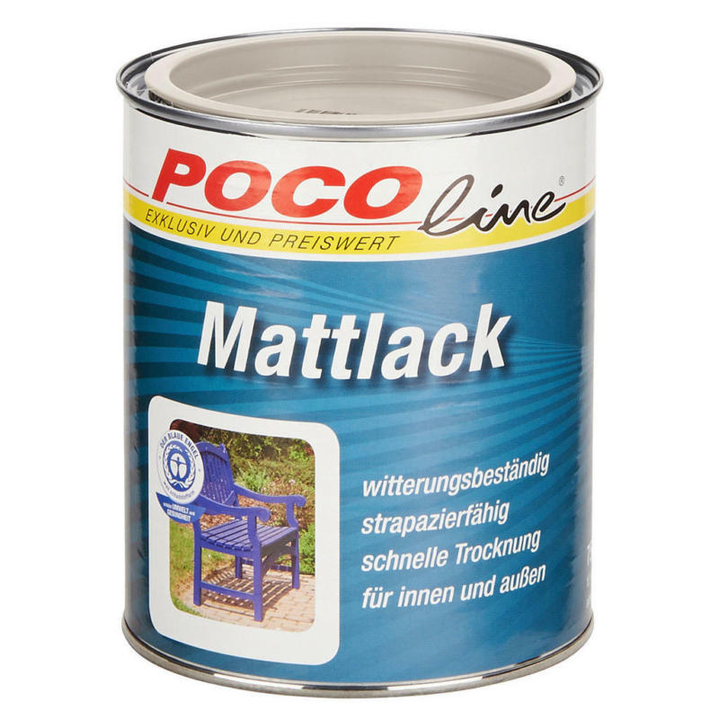 POCOline Mattlack cremeweiß matt ca. 0,75 l