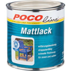 POCOline Mattlack cremeweiß ca. 0,25 l
