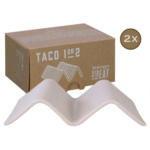 POCO CreaTable Servierset Streat Taco Stand 1 creme Steinzeug B/L: ca. 10,5x14,5 cm