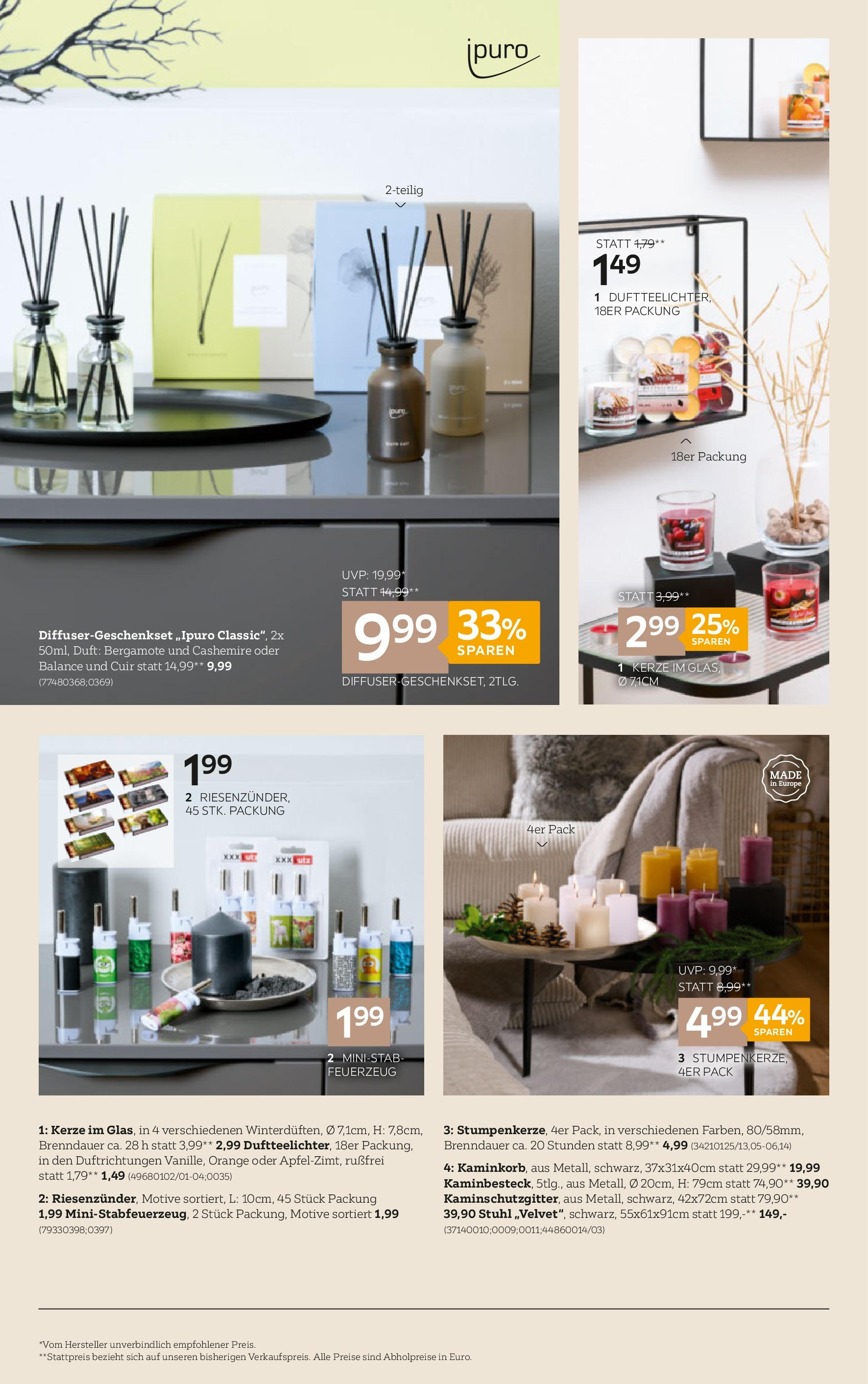 XXXLutz Boutique Deko von 06.11.2023 - Aktuelle Angebote | Seite: 6 | Produkte: Stuhl, Duft