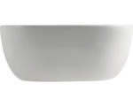 Hornbach Aufsatzwaschbecken Form&Style Lamia eckig 46,5 x 32,0 cm weiß glänzend ohne Beschichtung