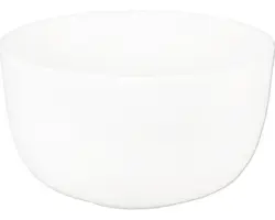 Aufsatzwaschbecken Differnz Tulip rund 40x27 cm weiß matt