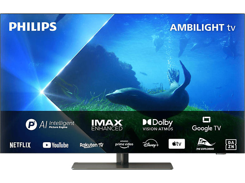 Philips 65OLED808/12 (2023) 65 Zoll Ultra HD 4K OLED Ambilight TV; OLED TV