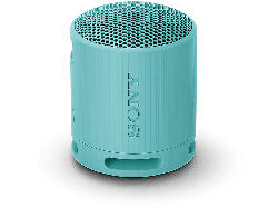Sony SRS-XB100 - kabelloser, tragbarer Bluetooth-Lautsprecher, robust, wasserfest und staubdicht gemäß IP67, 16 Stunden Akkuleistung, Eco, Blau; Bluetooth Lautsprecher