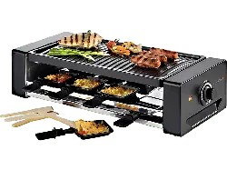 Korona 45070 Raclette (in Schwarz, für 8 Personen, 1300 Watt)