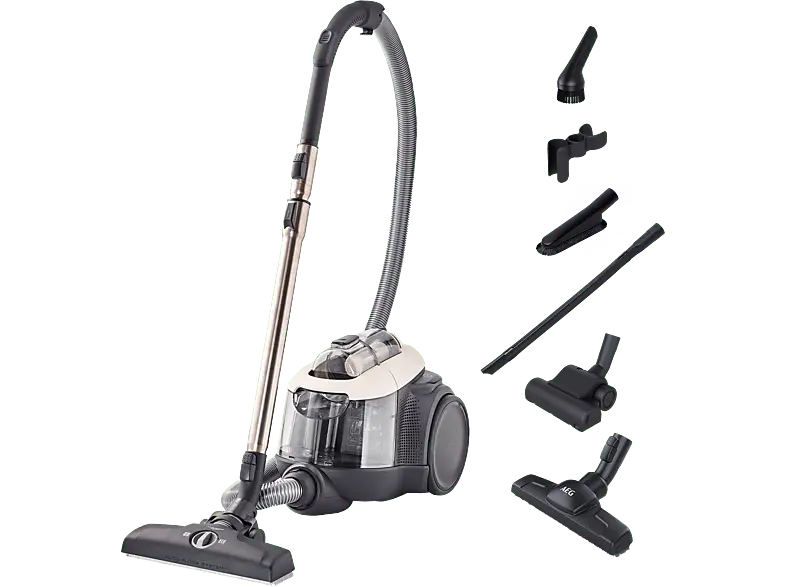 AEG AL6H14SW Staubsauger ohne Beutel, maximale Leistung: 700 Watt, Shell White); Bodenstaubsauger ohne Beutel