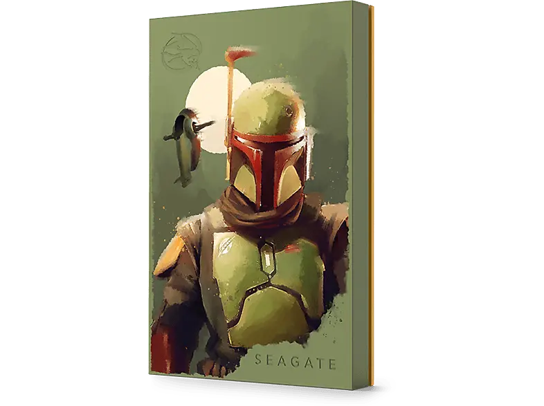 SEAGATE 2TB FireCuda Gaming Festplatte Boba Fett Special Edition, HDD, 2.5 Zoll, Extern, USB 3.2 Gen 1, Grün