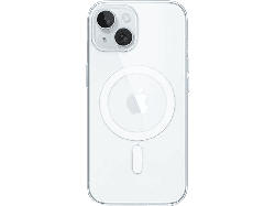 Apple Clear Case mit MagSafe Backcover, für Apple iPhone 15, Clear; Schutzhülle