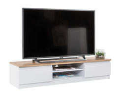 Meuble TV OSLO 140cm blanc