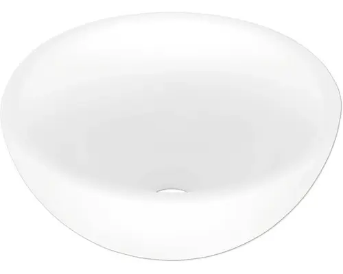 Aufsatzwaschbecken Differnz Ruz rund Ø 25 cm weiß