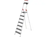 Hornbach Aluminium Haushaltsleiter Hailo L100 TopLine, 7 Stufen